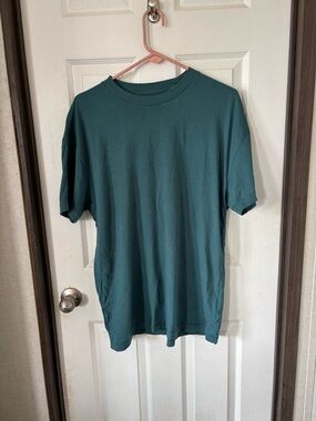 Abercrombie & Fitch Dark Teal Crew Neck T-Shirt